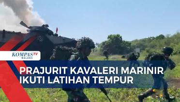 Pertajam Naluri Bertempur, Prajurit Kavaleri Marinir Gelar Latihan di Situbondo