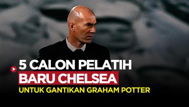 Termasuk Zinedine Zidane, Inilah 5 Calon Pelatih yang Bisa Gantikan Graham Potter di Chelsea