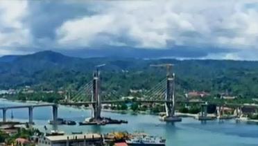 VIDEO: Jembatan Merah Putih, Berdiri Megah Melintasi Teluk Ambon