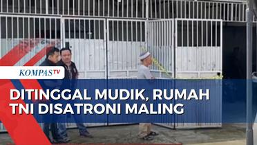 Ditinggal Mudik, Rumah Anggota TNI dan Hakim PN Palembang Disatroni Maling