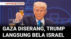 Israel Kembali Bombardir Gaza, Donald Trump: Tentaranya Dibunuh, Balasan Dimaklumi | Liputan 6