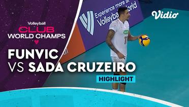 Match Highlight | FUNVIC (BRA) vs Sada Cruzeiro (BRA) | FIVB Men's Club World Championship