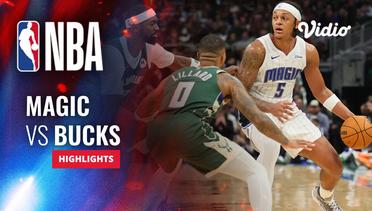 Orlando Magic vs Milwaukee Bucks - Highlights | NBA Regular Season 2023/24