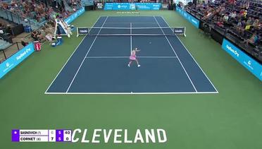 Match Highlights | Aliaksandra Sasnovich vs Alize Cornet | WTA Tennis in the Land Presented by Motorola Edge 2022