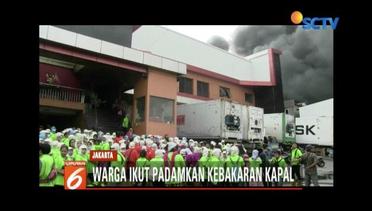 Kepanikan Saat Evakuasi Karyawan Pabrik di Sekitar Lokasi Kebakaran Muara Baru - Liputan 6 Pagi