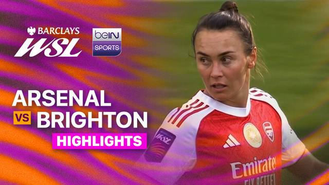 Arsenal vs Brighton - Highlight | Women's Super League 2025/26
