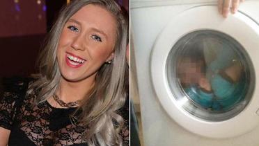 News Flash: Ibu Muda Dipolisikan karena Posting Foto Anak Down Syndrome di Mesin Cuci