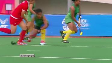 Hockey women half time highlights Bronze Medal match (Day 7) | 28th SEA Games Singapore 2015