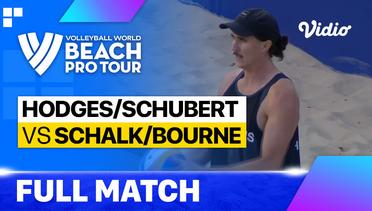 Full Match | Round 2: Hodges/Schubert (AUS) vs Schalk/Bourne (USA) | Beach Pro Tour - Challenge Jurmala, Latvia 2023