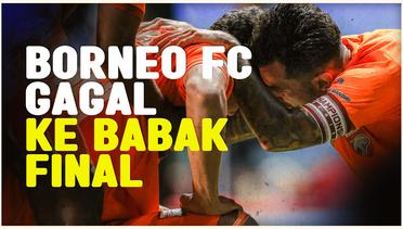 Ekspresi Sedih dan Kecewa Pemain Borneo FC, Usai Gagal ke Final Championship Series BRI Liga 1