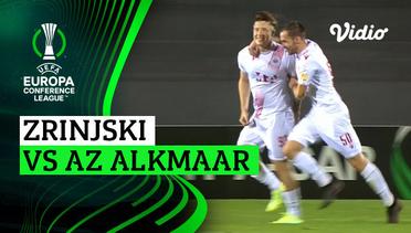 Zrinjski vs AZ Alkmaar - Mini Match | UEFA Europa Conference League 2023/24