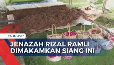 Jenazah Rizal Ramli Dimakamkan di TPU Jeruk Purut, Satu Liang Lahat dengan Mendiang Istri
