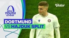 Mini Match - Quarter Final: Dortmund vs Hajduk Split | UEFA Youth League 2022/23