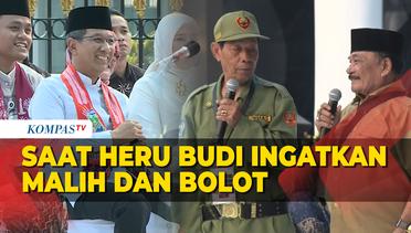 Momen Pj Gubernur Jakarta Heru Budi Ingatkan Malih dan Bolot saat Acara Istana Berkebaya