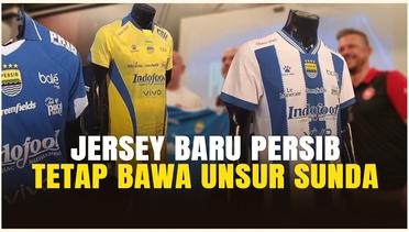 Tampilan Jersey Persib Bandung untuk BRI Super League 2025/2026, Tetap Jaga Tradisi Bawa Unsur Sunda