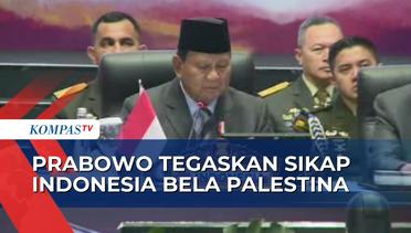 Jadi Tuan Rumah ADMM ke-17, Menhan Prabowo Tegaskan Sikap Indonesia Bela Palestina!