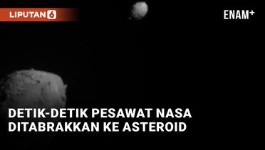 Pesawat NASA Sukses Tabrak Asteroid untuk Ubah Orbit
