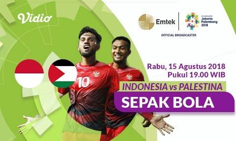 luxury38 Full Highlight Sepak Bola Putra Indonesia Vs Palestina 1 - 2 | Asian Games 2018
