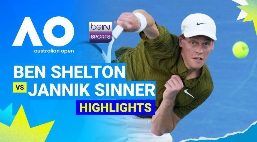 Ben Shelton (USA) vs Jannik Sinner (ITA) - Men's Singles Quarterfinals | Australian Open 2026