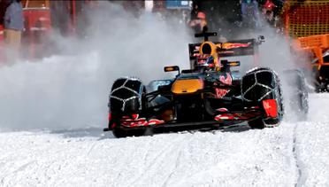 Verstappen Ajak Mobil F1 Main Salju di Pengunungan Austria