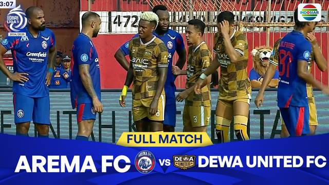 Arema FC Vs Dewa United FC - Full Match | BRI Liga 1 2024/25