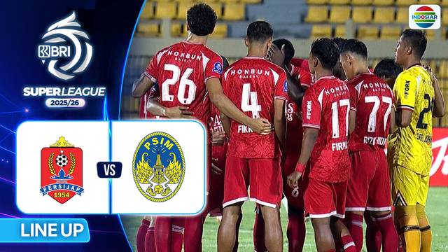 Persijap Jepara VS PSIM Jogja - Line Up & Kick Off | BRI Super League 2025/26