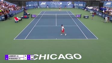 Match Highlights | Ons Jabeur 2 vs 0 Elena Rybakina | Chicago Fall Tennis Classic 2021