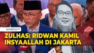 Zulhas Bicara soal Pilkada: Ridwan Kamil Insya Allah di Jakarta