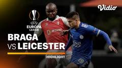 Highlight - Braga vs Leicester City I UEFA Europa League 2020/2021