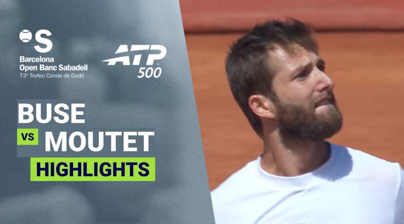 Ignacio Buse vs Corentin Moutet - Round 1 | ATP 500: Barcelona Open Banc Sabadell 2026