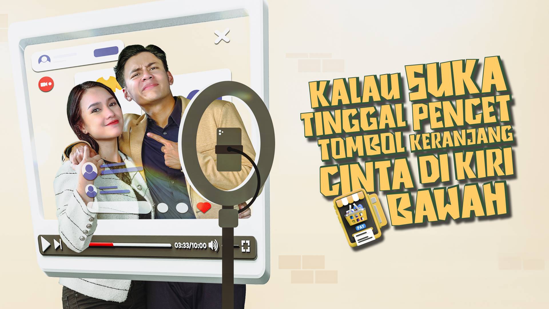 Kalau Suka Tinggal Pencet Keranjang Cinta di Kiri Bawah