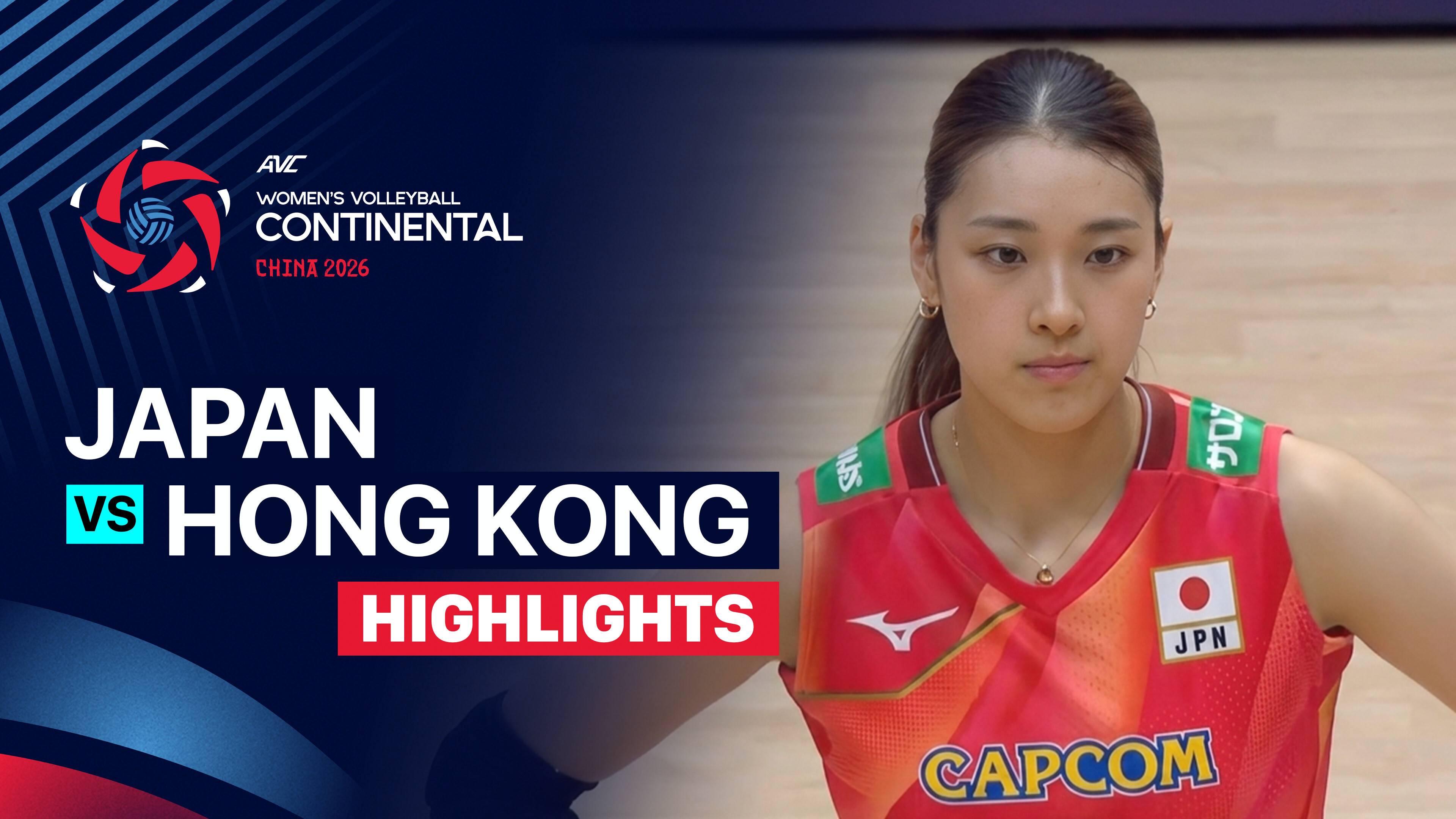 Japan vs Hong Kong