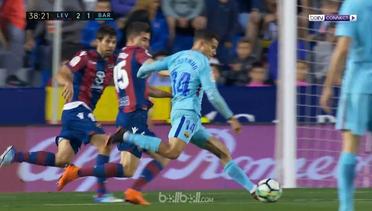 Levante 5-4 Barcelona | Liga Spanyol | Highlight Pertandingan dan Gol-gol