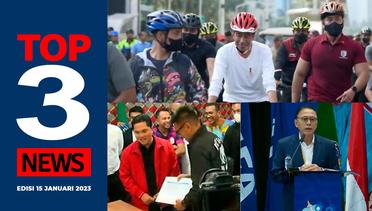 [TOP 3 NEWS] Erick Thohir Caketum PSSI, Jokowi Bersepeda di CFD, Iwan Bule Usul 1 Oktober Libur