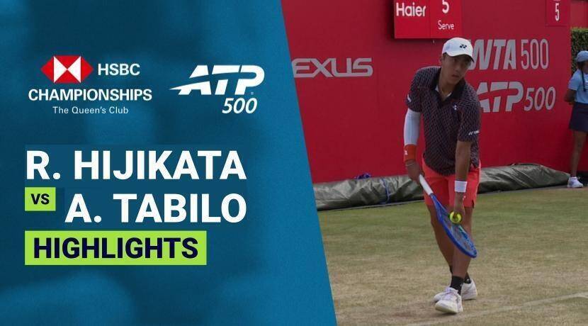Rinky Hijikata vs Alejandro Tabilo - Round 1 (Court 5) | ATP 500: HSBC Championships 2026