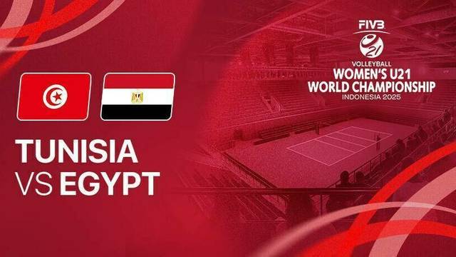 Tunisia vs Egypt - Full Match | FIVB Women's U21 World Championship 2025