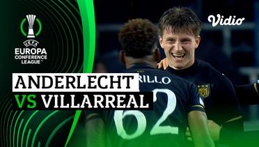 Mini Match - Anderlecht vs Villarreal | UEFA Europa Conference League 2022/23