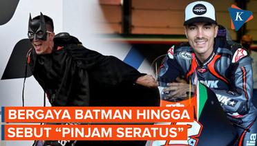 Aksi Vinales di MotoGP Jadi Sorotan, Bergaya Batman hingga Sebut Pinjam Seratus