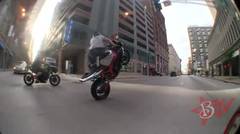 Bike Vs Police Chase Motorcycle Stunts