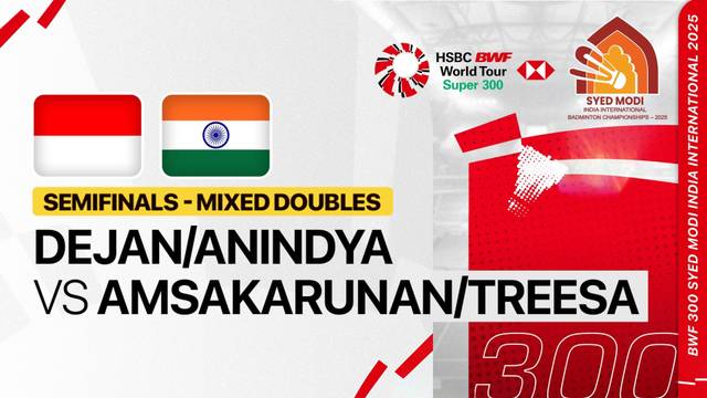 Dejan Ferdinansyah/Bernadus Wardana (INA) vs Hariharan Amsakarunan/Treesa Jolly (IND) - Mixed Doubles Semifinal | SYED MODI India International 2025 - Full Match | SYED MODI India International 2025