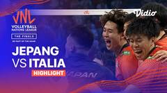 Match Highlights | 3rd Position: Jepang vs Italia | Men's Volleyball Nations League 2023