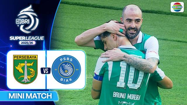 PERSEBAYA Surabaya VS PSBS Biak - Mini Match | BRI Super League 2025/26