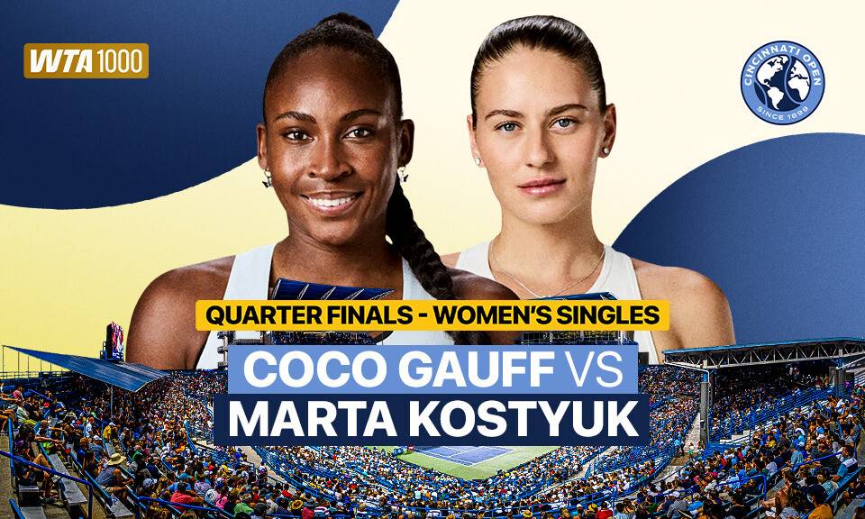 Coco Gauff vs Marta Kostyuk