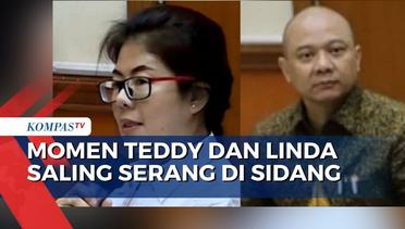 Linda Pujiastuti dan Teddy Minahasa Saling Bantah Hingga Serang Alibi di Persidangan!