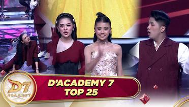 Tasya, Coach Meli & Host Dance K-Pop Bikin Stage Heboh! | D'Academy 7 Top 25