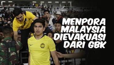  VIDEO TOP 3: Menpora Malaysia Dievakuasi dari GBK