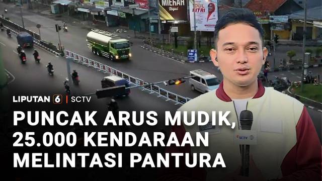 Puncak Arus Mudik, 25.000 Kendaraan Melintasi Pantura | Liputan 6