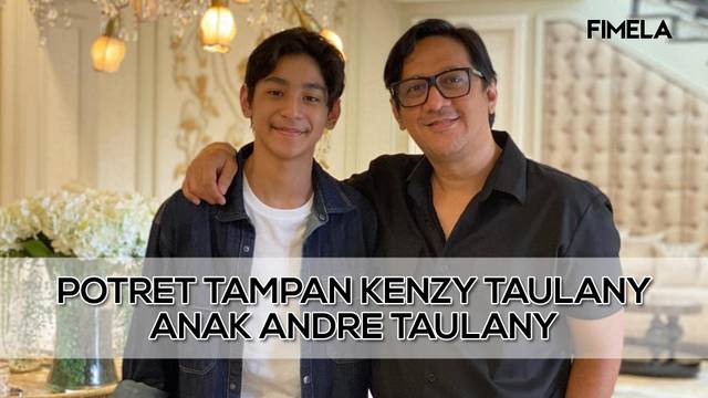 Beranjak Remaja, Ini 6 Potret Tampan Kenzy Taulany Anak Andre Taulany