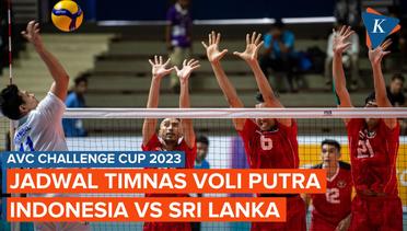 Jadwal Siaran Langsung Timnas Voli Putra di AVC Challenge Cup 2023: Indonesia Vs Sri Lanka