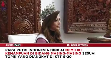 Jokowi Minta Putri Indonesia Sukseskan KTT G-20
